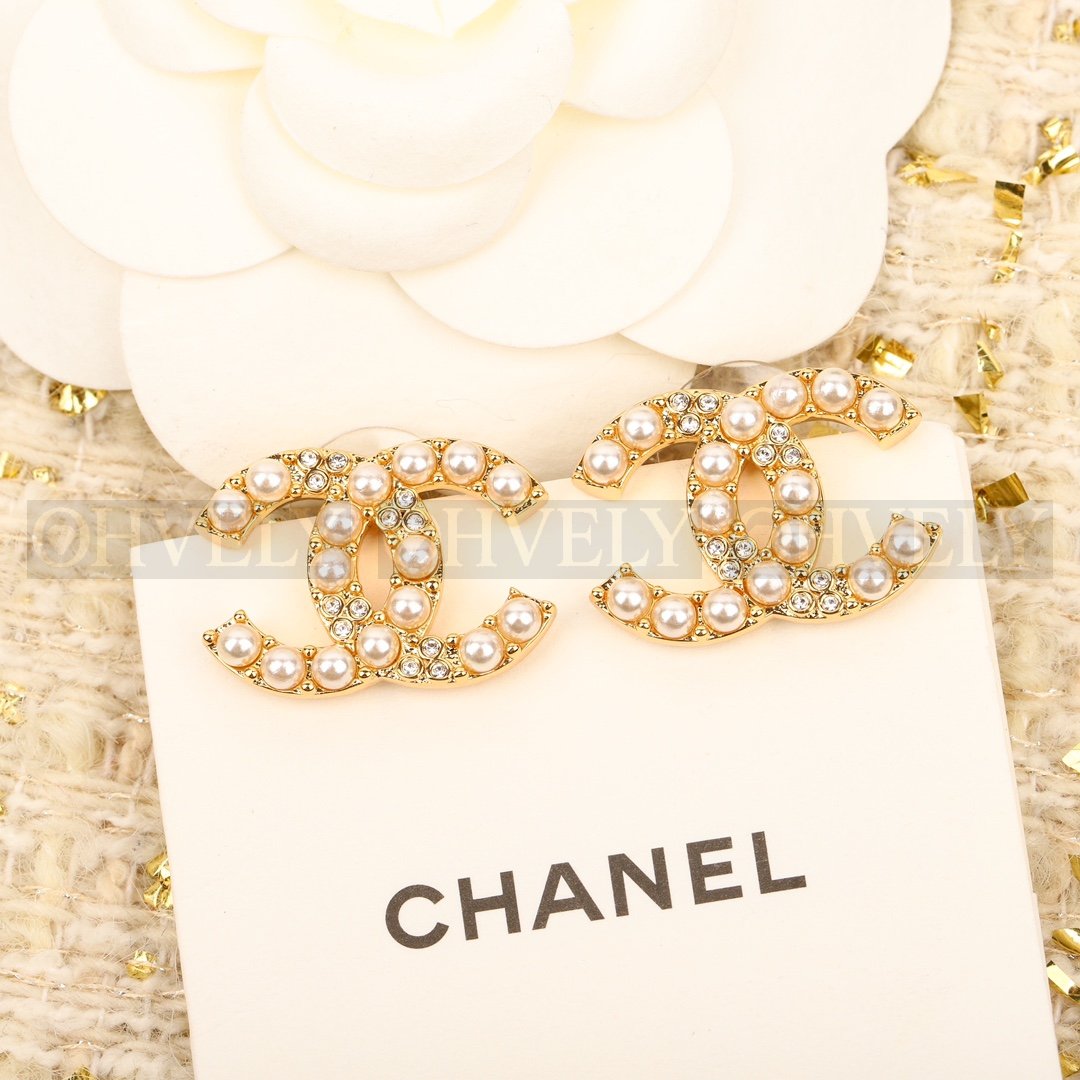 샤넬 CHANEL CC 로고 커스텀 주얼리 이어링